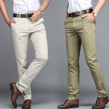 Load image into Gallery viewer, men&#39;s pants High Quality men suit pants dress pants men business trousers Office casual social pants men&#39;s classic pants
